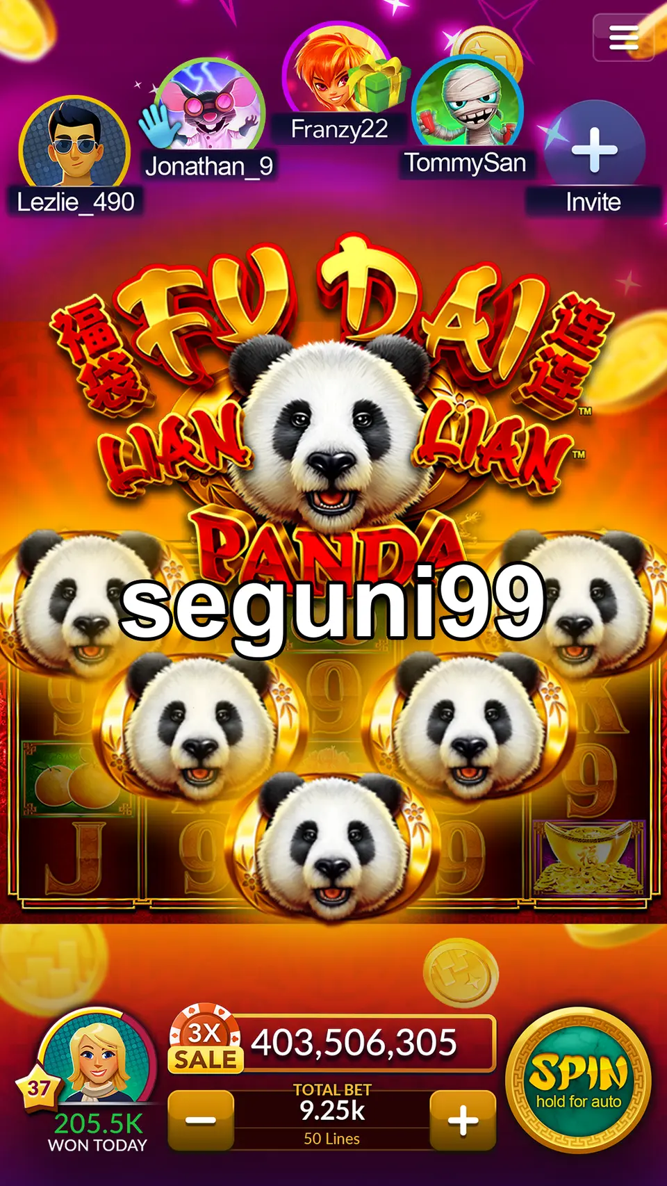 seguni99 Tangkapan Layar Resmi APK